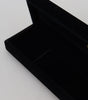 Dolce & Gabbana Black Velvet Logo Plaque Storage Bracelet Jewelry Box