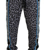 Dolce & Gabbana Multicolor DG King Leopard Print Jogger Pants