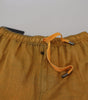 Dolce & Gabbana Brown Linen Drawstring Cargo Pants