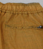 Dolce & Gabbana Brown Linen Drawstring Cargo Pants