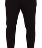 Dolce & Gabbana Brown Cotton Chino Men Pants