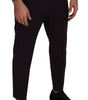 Dolce & Gabbana Brown Cotton Chino Men Pants