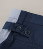 Dolce & Gabbana Blue Cotton Straight Fit Pants