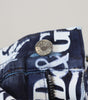 Dolce & Gabbana Blue Cotton DG Crown Skinny Denim Jeans