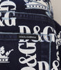 Dolce & Gabbana Blue Cotton DG Crown Skinny Denim Jeans
