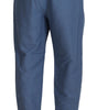 Dolce & Gabbana Blue Linen Chino Formal Pants