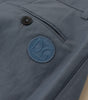 Dolce & Gabbana Blue Linen Chino Formal Pants