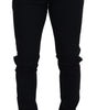 Dolce & Gabbana Black Wool Slim Formal Pants