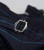 Dolce & Gabbana Blue Striped Men Formal Pants