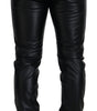 Dolce & Gabbana Black Shiny Stretch Skinny Pants