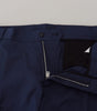 Dolce & Gabbana Blue Cotton Chino Formal Pants