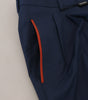 Dolce & Gabbana Blue Cotton Chino Formal Pants