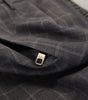 Dolce & Gabbana Grey Cotton Checkered Chino Pants