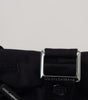Dolce & Gabbana Black Cotton Chino Formal Pants