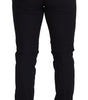 Dolce & Gabbana Black Wool Chino Formal Pants