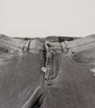 Dolce & Gabbana Grey Washed Cotton Skinny Denim Jeans