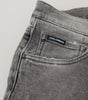 Dolce & Gabbana Grey Washed Cotton Skinny Denim Jeans