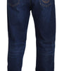 Dolce & Gabbana Blue Washed Cotton Casual Denim Jeans