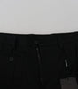 Dolce & Gabbana Black Bermuda Cargo Casual Shorts