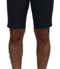 Dolce & Gabbana Blue Bermuda Low Waist Men Shorts