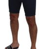 Dolce & Gabbana Blue Bermuda Low Waist Men Shorts