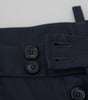 Dolce & Gabbana Blue Bermuda Low Waist Men Shorts