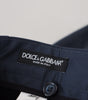 Dolce & Gabbana Blue Bermuda Low Waist Men Shorts