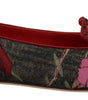 Dolce & Gabbana Multicolor Jacquard Sacred Heart Patch Slip On Shoes