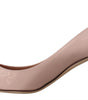 Escarpins élégants en cuir verni rose Dolce &amp; Gabbana