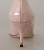 Escarpins élégants en cuir verni rose Dolce &amp; Gabbana