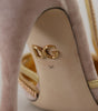 Escarpins élégants à talons hauts en cristal rose Dolce &amp; Gabbana
