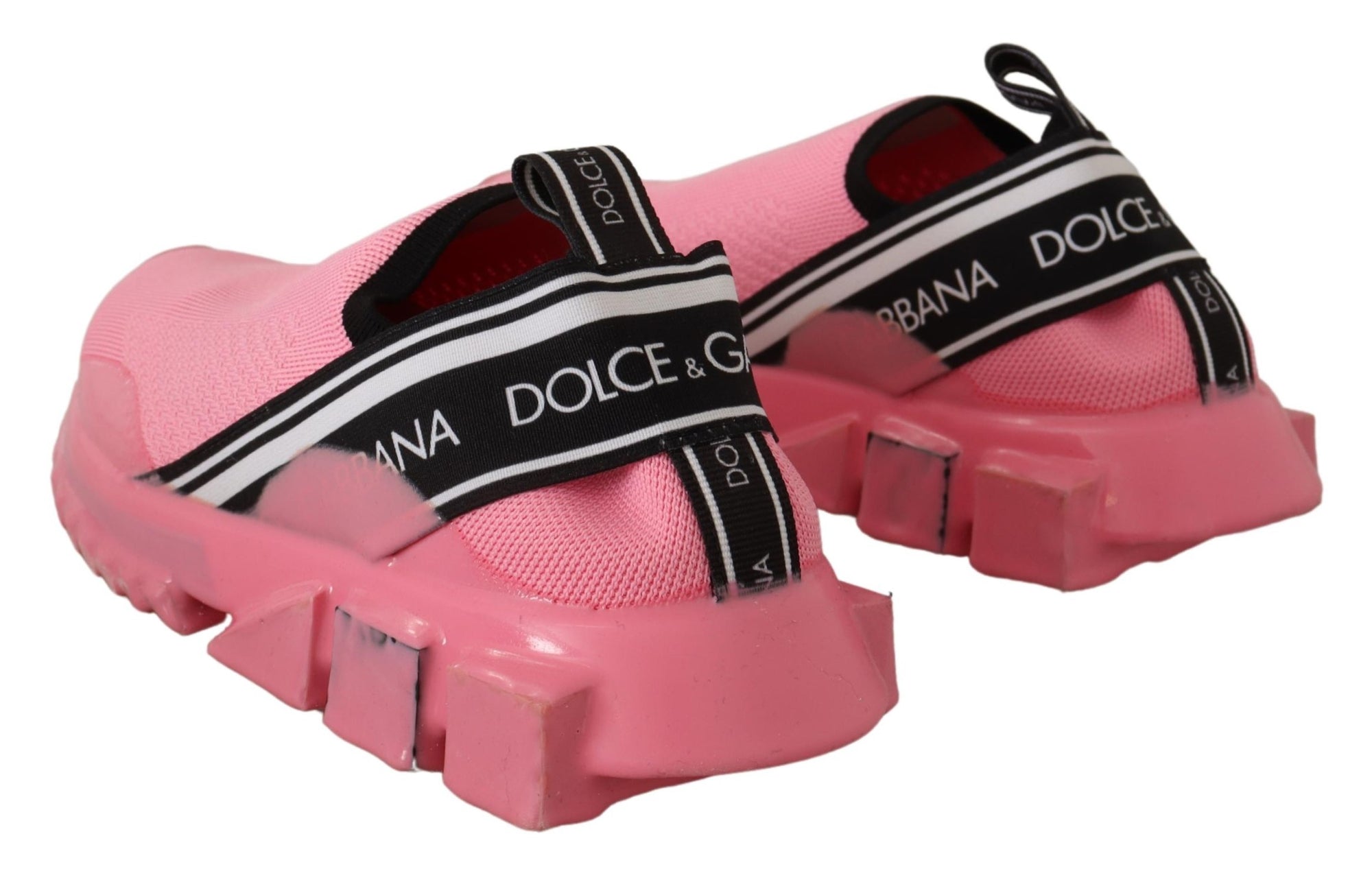Baskets à enfiler Sorrento roses chics Dolce &amp; Gabbana