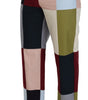 Dolce & Gabbana Multicolor Cotton Patchwork Pants