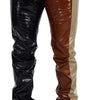 Dolce & Gabbana Multicolor Shining Slim Fit Men Denim Jeans
