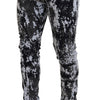 Dolce & Gabbana Multicolor Cotton Tie Dye Skinny Denim Jeans