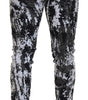 Dolce & Gabbana Multicolor Cotton Tie Dye Skinny Denim Jeans