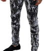 Dolce & Gabbana Multicolor Cotton Tie Dye Skinny Denim Jeans