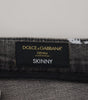 Dolce & Gabbana Multicolor Cotton Tie Dye Skinny Denim Jeans