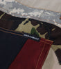 Dolce & Gabbana Multicolor Silk Patchwork Men Denim Jeans