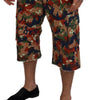Short cargo multicolore de créateur italien Dolce & Gabbana