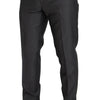 Ensemble élégant costume Sicilia gris argenté Dolce & Gabbana