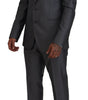 Ensemble élégant costume Sicilia gris argenté Dolce & Gabbana