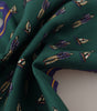 Dolce & Gabbana Green Printed DG Logo Mens Square Handkerchief Scarf