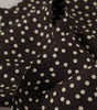 Dolce & Gabbana Brown Polka Dot Men Scarf Neck Wrap Shawl Scarf