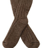Dolce & Gabbana Chic Brown Wool Blend Over-Calf Socks
