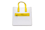 Sac à main fourre-tout en PVC Michael Kors Kenly, grand format, signature Citrus