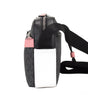 Michael Kors Cooper Small Black Pink Signature PVC Utility Crossbody Bag