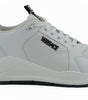 Baskets Versace Sleek en cuir de veau blanc