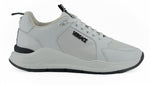 Baskets Versace Sleek en cuir de veau blanc