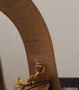Dolce & Gabbana Gold Leather LOVE Patch Bag Shoulder Strap